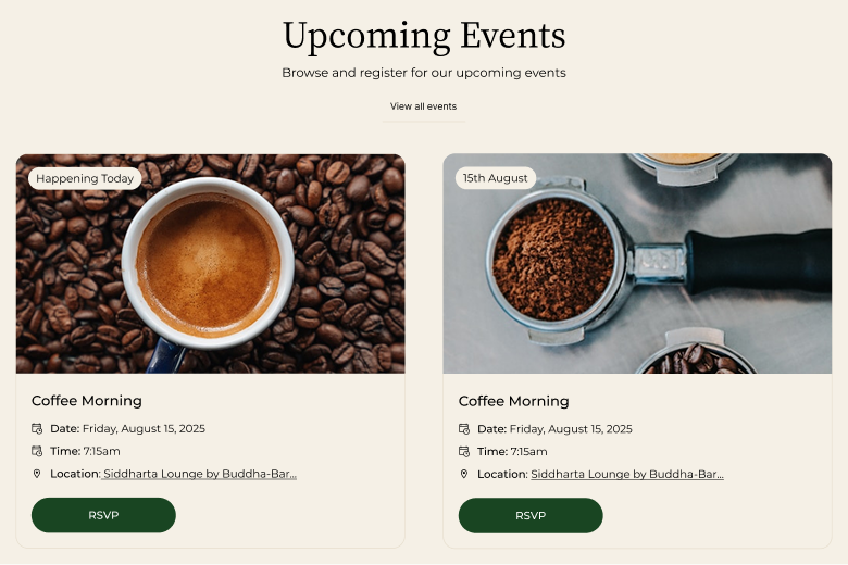 App Interface